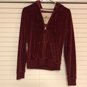 Velvet Hollister Zip Sweatshirt